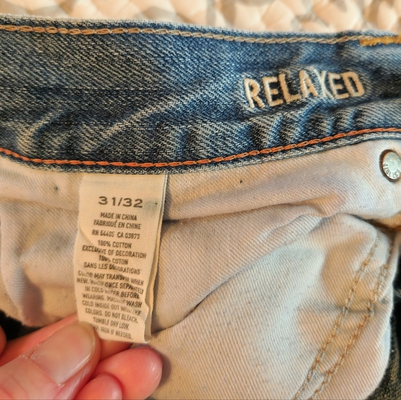 American Eagle Men's Relaxed Jeans 31x32 - Picture 4 of 7